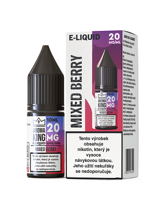 Liquid 10ml 20 mg nikotinu - Mixed Berry