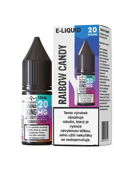 Liquid 10ml 20 mg nikotinu - Rainbow candy