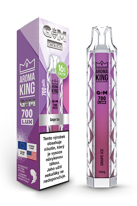 Gem Lux 16 mg - Grape Ice