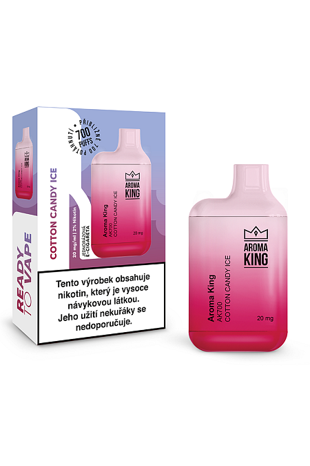 AK MINI 700+ 20mg - Cotton Candy Ice