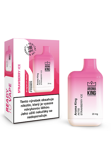 AK MINI 700+ 20mg - Strawberry Ice