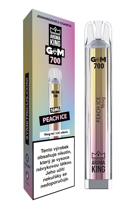 Gem Bar 16 mg - Peach Ice